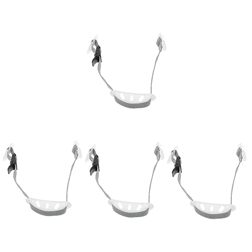 Sosoport 4pcs Helmet Jaw Guard Comfortable Hat Chin Strap Helmet Strap for Chin