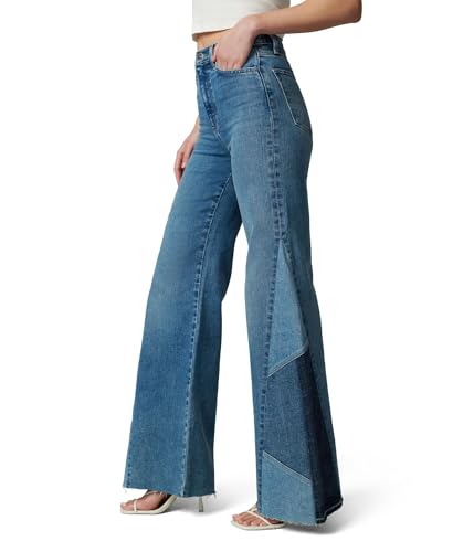 Joe's Jeans Women's The Bailey Pieced Wide Leg2