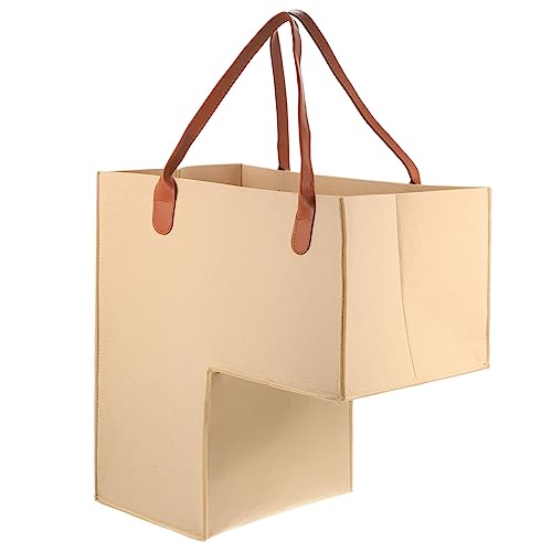 ROMISBABA Cesta Organizadora Plegable Para Ropa Grande Cesta Resistente Para Escaleras Organizador De Juguetes y Ropa Sucia De Almacenamiento Doméstico Beige Sin Compartimentos