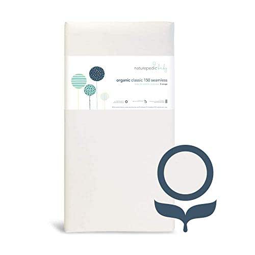 Naturepedic Organic Baby Crib Mattress - Classic 144 Coil 2-Stage