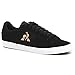 Le Coq Sportif Damen ELSA Sneaker, Black/Rose Gold, 37 EU