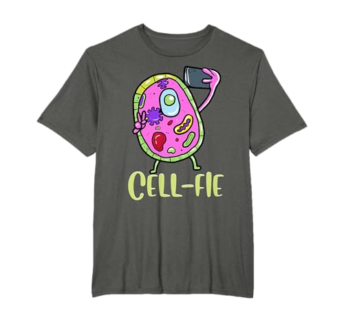 Ciencia divertida Biología Biólogo Cell-Fie Cellfie Selfie Camiseta