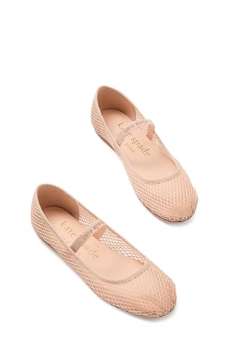 Image of kate spade new york Riley Ballet Flat, Light Beige Mesh, 10