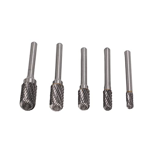 Set de fresa rotatoria de carburo 5 piezas miniatura 5