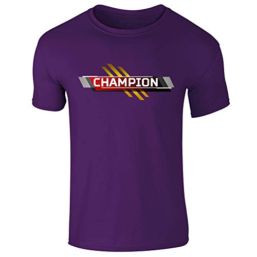 Apex Champion - Camiseta de Consola de PC para Hombre y Mujer, diseño Inspirado en los campeones Morado Morado (Large (Large)