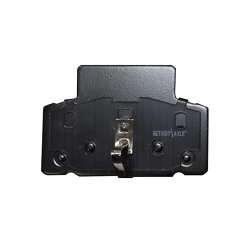 Image of Detroit Axle - Brake Pads for Chevy GMC C3500 K3500 Express Savana 2500 3500 Dodge Ram 2500 3500 Van Ceramic Brake Pads w /Hardware Front and Rear Replacement