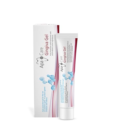 ApaCare Gingiva Gel 20 ml - pflegendes Mundgel bei Zahnfleischentzündungen und empfindlichem Zahnfleisch mit Hyaluronsäure und probiotischen Wirkstoffen schützt und befeuchtet die Mundschleimhaut