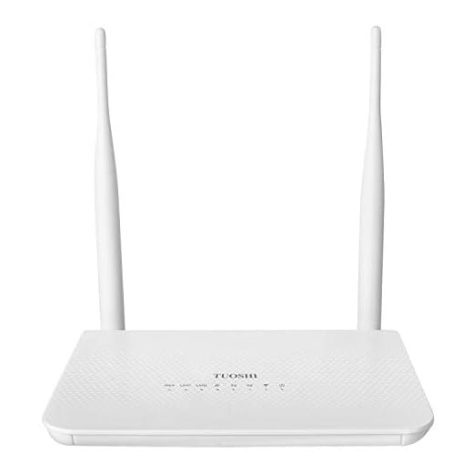 TUOSHI Unlocked 4G LTE Router with SIM Card Slot -Wireless WiFi Hotspot, Support T-Mobile ATT(2 Antenna & WLAN Port)