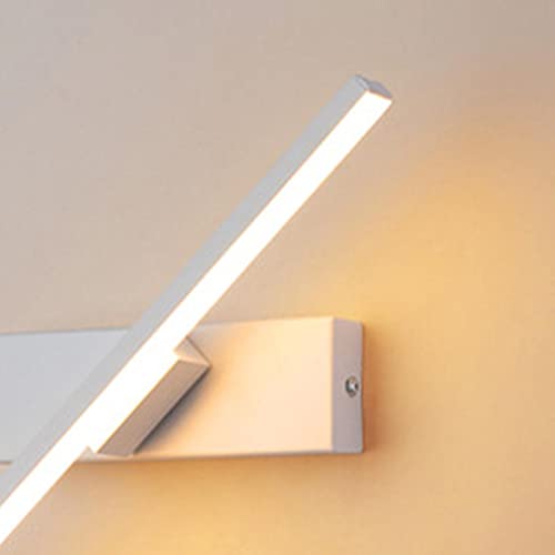 Lámpara de pared LED regulable moderna aluminio aplique rotatorio interior tiendas 3