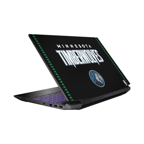 Sticker NBA Minnesota Timberwolves pour Personnaliser Votre PC Portable HP Pavilion 15.6 au Bureau