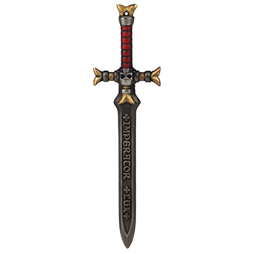 Starforged Warhammer 40000 Black Templars Emperor's Champion Porte-clés pour homme Épée noire/rouge