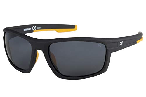 Caterpillar Men's Motor Polarized Sunglasses Rectangular