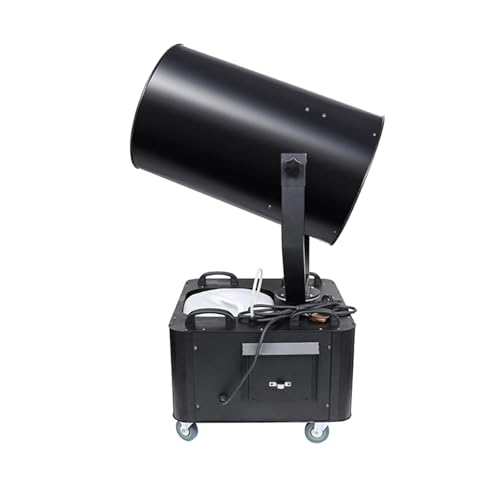 Máquina de nieve con control remoto, máquina de nieve artificial de 3000 W para interiores y exteriores, ideal para escenarios, Navidad, fiestas y festividades miniatura 1