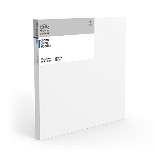 Winsor & Newton 50 x 50 cm Classic Cotton Deep Edge Canvas, White