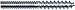The Hillman Group 491408 Hanger Bolt, 8-32 X 2-Inch , 2-Pack