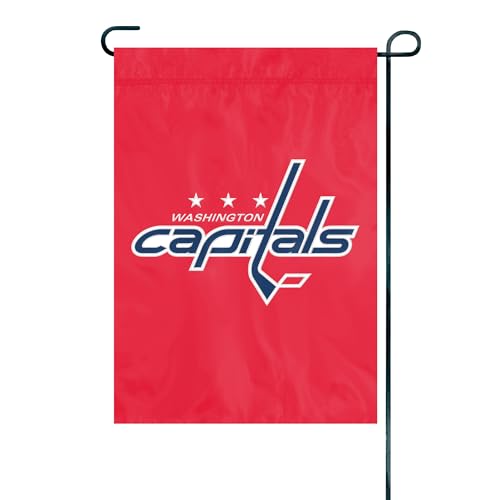 Party Animal NHL Team Premium Garden Flag, Nylon, Washington Capitals - image 1