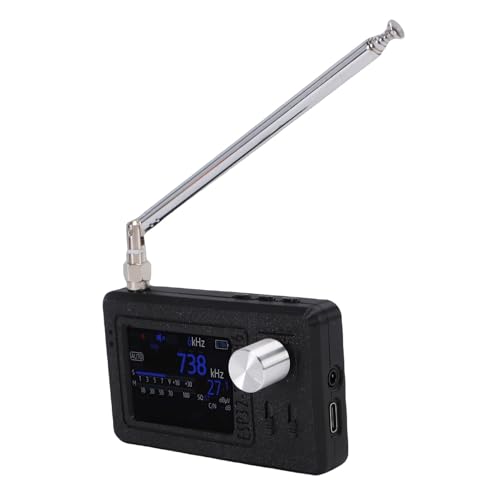 Radio portátil Eujgoov con pantalla LCD 2.0 in miniatura 4