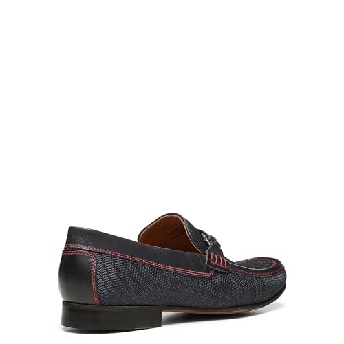 Image of Donald Pliner Donnie Men's Slip-On Loafer - Stacked Heel - Classic Dress Loafers for Men, Memory Foam Insole, Slip-On Shoes for Men, Comfortable Dress Shoes