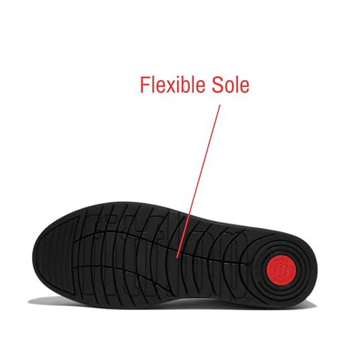 Image of FitFlop Womens Rally Leather Sneakers