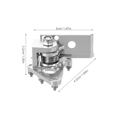 Pedal de freno trasero de aluminio Mipcase con estriberas de alta resistencia 3