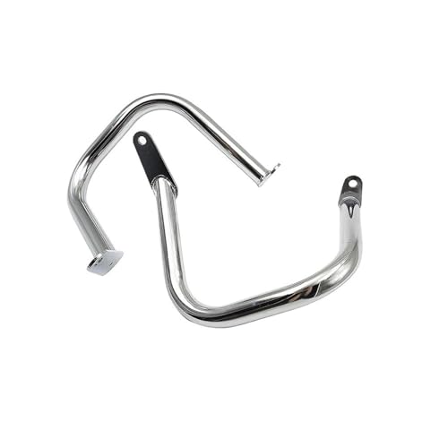 Pare-choc moteur moto V-Star XVS 650 en acier renforcé noir