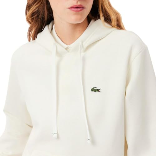 Lacoste Women's Relaxed Fit Double Face Pique Hoodie2