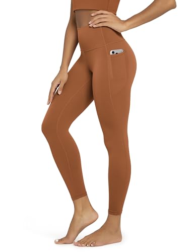 Image of ODODOS Buttery Soft Lounge Yoga Leggings with Pockets for Women 23 inch / 25 inch /28 inch High Waist Yoga Pants