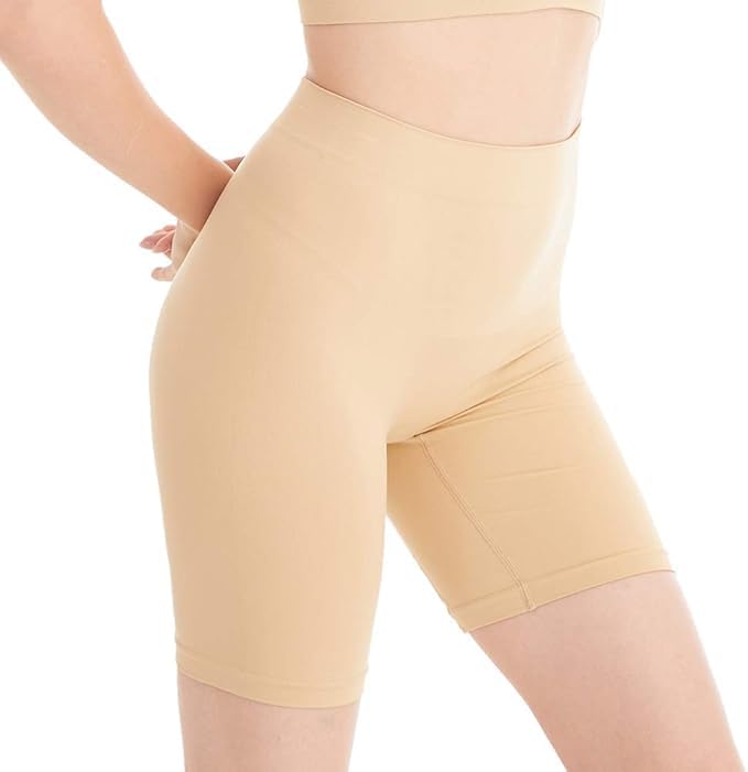 Women's Girls Shapewear Slip Shorts Under Dresses for Women Seamless Sports Underskirts Mid Thigh Boyshorts Lace-image-26