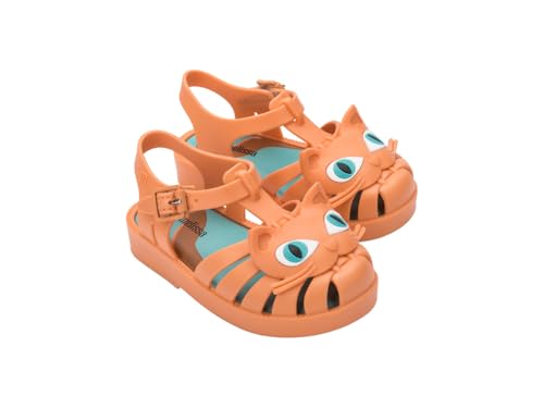 Image of mini melissa Possession Jelly Fisherman Sandal for Toddler and Kids | Iconic Fisherman Jelly Sandal for Toddlers & Girls, Adjustable Buckle, Waterproof, Bubblegum Scent, Play & Dress Shoes