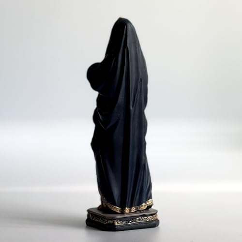 Estatua Virgen Dolorosa de Resina, 20 cm miniatura 4