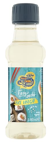 Blue Dragon - Vinagre de Arroz Japonés 150 ml PET, Ideal para Sushi, Ensaladas, Marinadas y Salteados