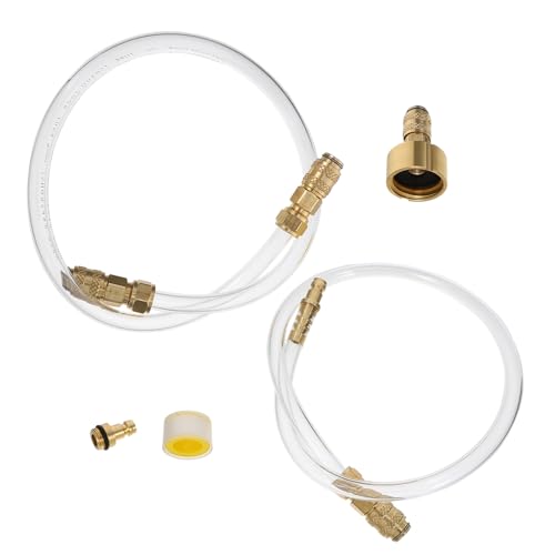 Kit de purga hidráulica marina de latón con tubo de llenado ifundom de 55 cm