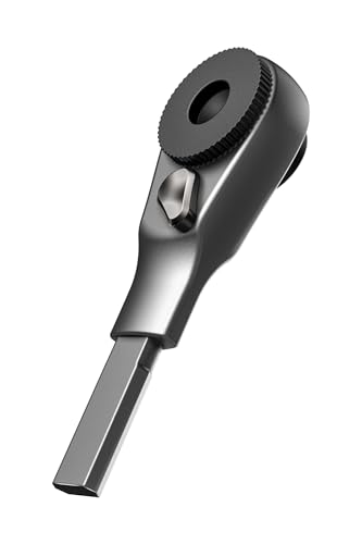 GALVANOX Flat-end Ratchet Driver Designed for Leatherman Models - Compatible with Multi-tool Flat Bit Kits and Standard 1/4