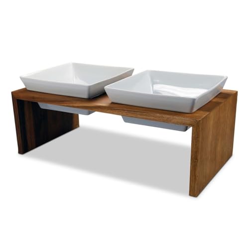 REPLUS Futterstation Meshidai True - Doppelnapf - M