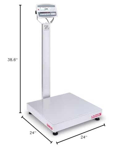Báscula de bancada Ohaus D52XW125WQV8 250 lb miniatura 4