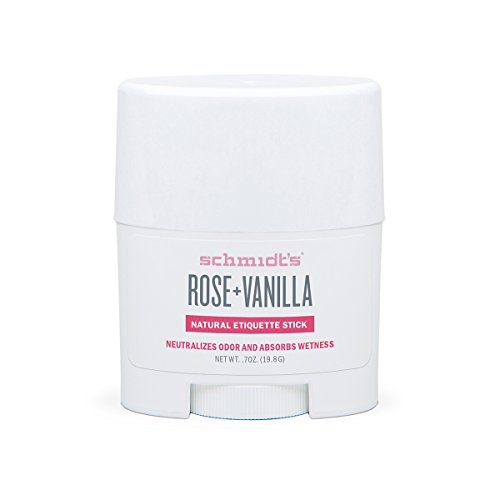 Schmidt's - Tamaño de viaje Natural Desodorante Stick Rose + Vanilla - 0.7 oz.