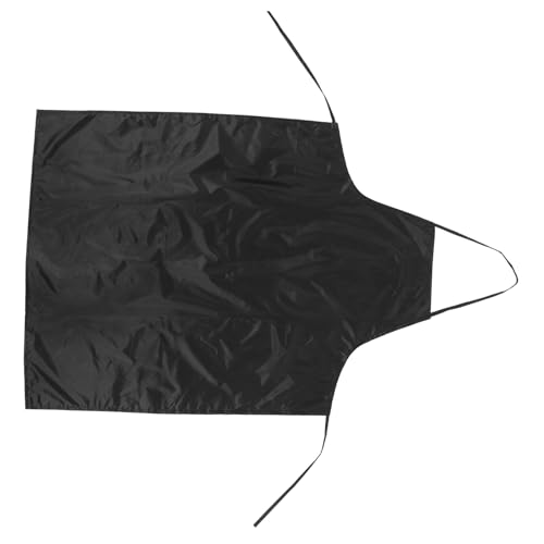 UTHCLO Waterproof and Oilproof Apron Windproof Apron Hangning Neck Apron Heavy Duty Apron Waterproof Vinyl Apron Waterproof Apron Aprons Polyester Taffeta Waterproof Coated Fabric Black