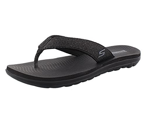 Skechers Nextwave Ultra Timeless Women's Sandals Black/Gray 6