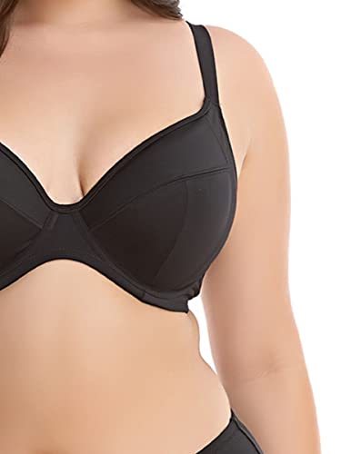 Elomi Plus Size Essentials Plunge Bikini Top3