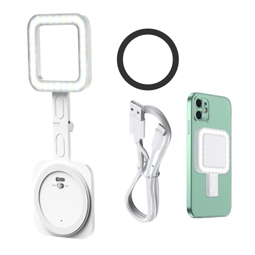 Vgvgaj LED Selfie Ringlicht Telefon Dauerlicht
