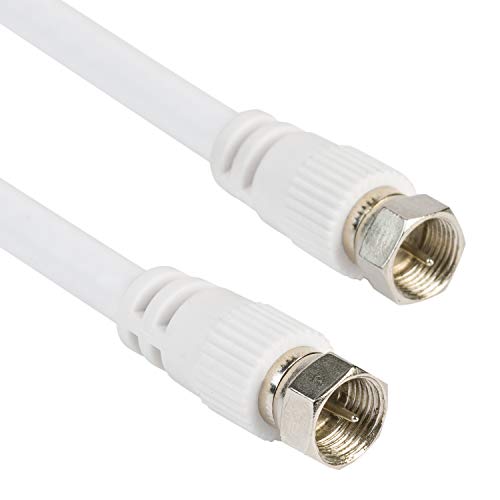 Dintel - Cable Satélite 10 Metros F-F Blanco Blister