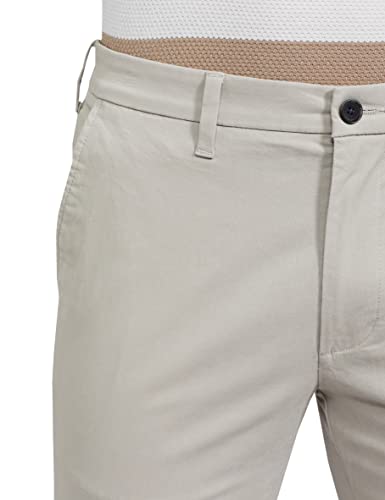 Image of Marks & Spencer Mens Solid Mid Rise Slim Fit Chinos