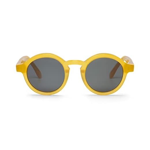 Mr. Boho Dalston Gafas de sol, Amarillo (Honey), Única Unisex