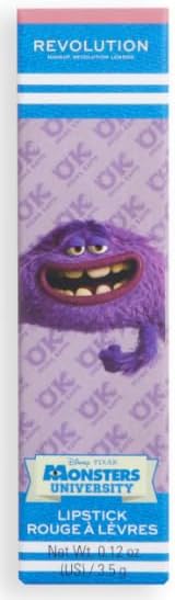 Revolution x Monsters University Revolution Art Lipstick, 0.14 fl.oz (4.4ml) - 1 Count, Berry