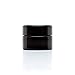 Infinity Jars 15 Ml (.5 fl oz) 10-PACK Set Pocket Size Black Ultraviolet Glass Screwtop Jar