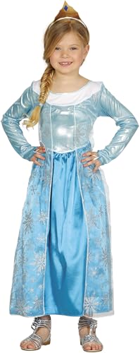 Guirca Costume Da Principessa Del Ghiaccio Bambina 3/4 Anni