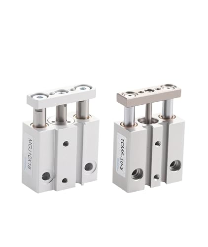 Vérin miniature MGJ à trois axes avec tige de guidage mini TCM6 cylindre pneumatique