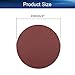 Auniwaig 6-Inch NO-Hole PSA Aluminum Oxide Sanding Disc 1000 Grit,Self Stick, for Random Orbital Sander Drill Grinder Rotary Tools 10pcs