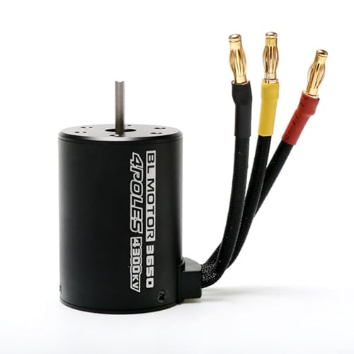 Motor sin escobillas 4300KV impermeable con ESC 60A para una aceleración máxima RC