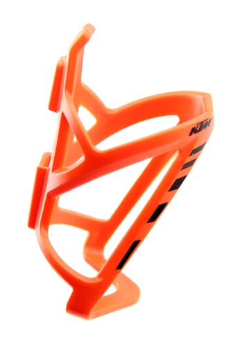 KTM Set Porta Borraccia Bici Più Borraccia 650ml,Trasparente,Chiusura Ermetica,Mtb,Sport,BPA Free,Palestra